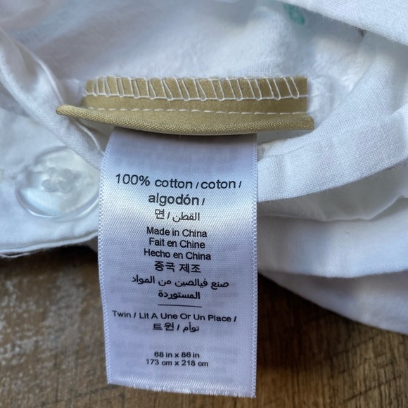 Pottery Barn Teen Twin Colorful Polka Dot Duvet Cover - Picture 3 of 6